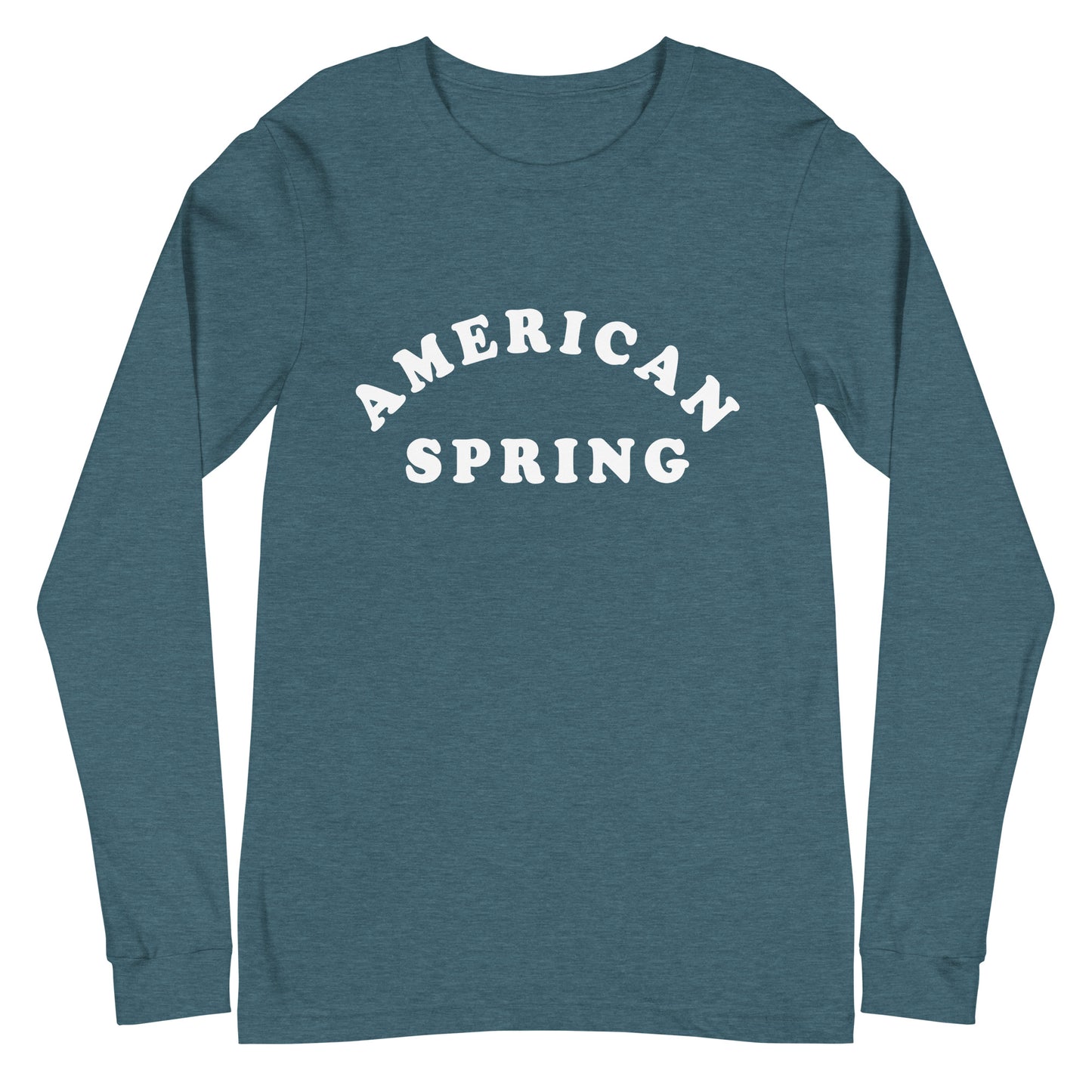 AMERICAN SPRING Brian Wilson The Beach Boys 70s Style Long Sleeve Unisex T-Shirt