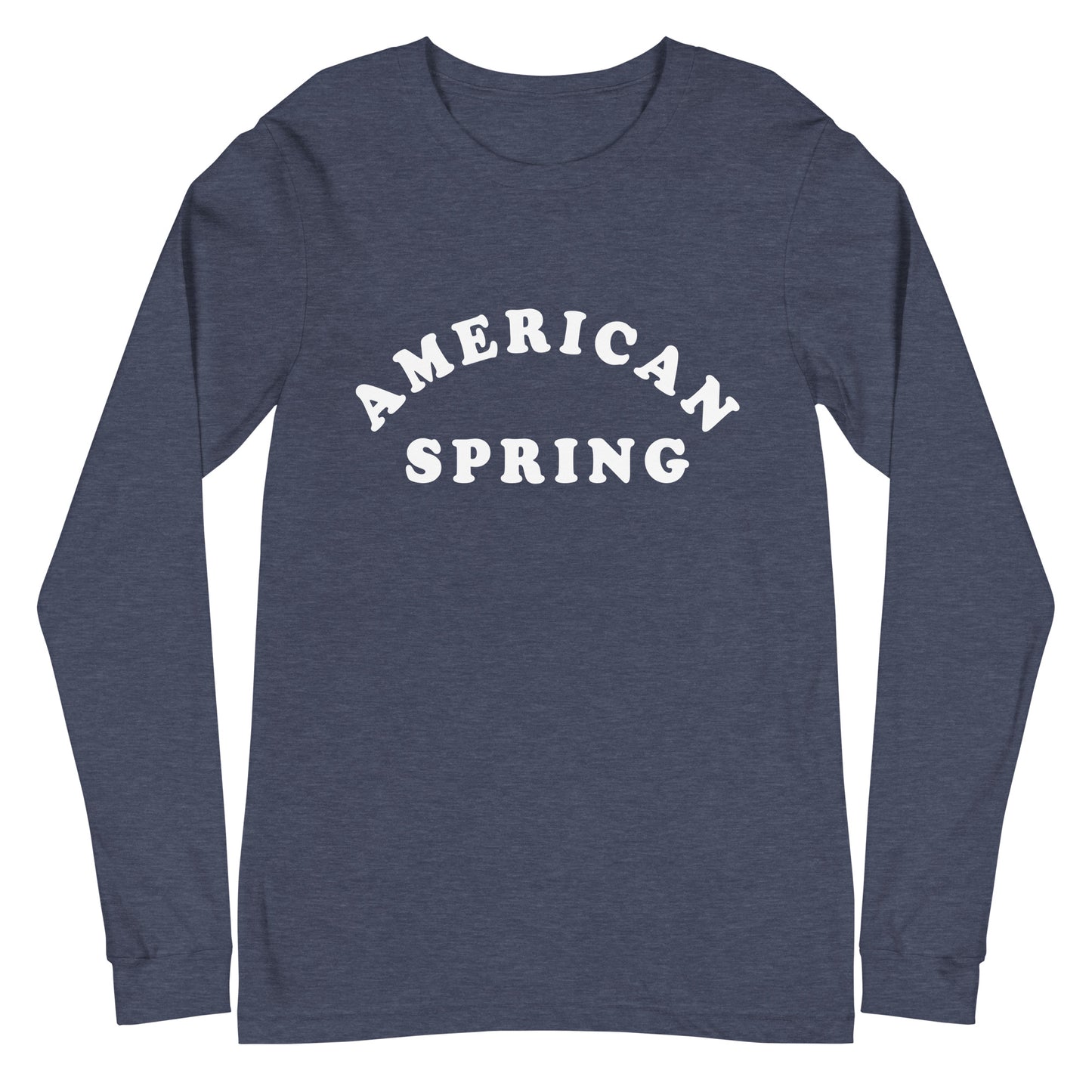 AMERICAN SPRING Brian Wilson The Beach Boys 70s Style Long Sleeve Unisex T-Shirt