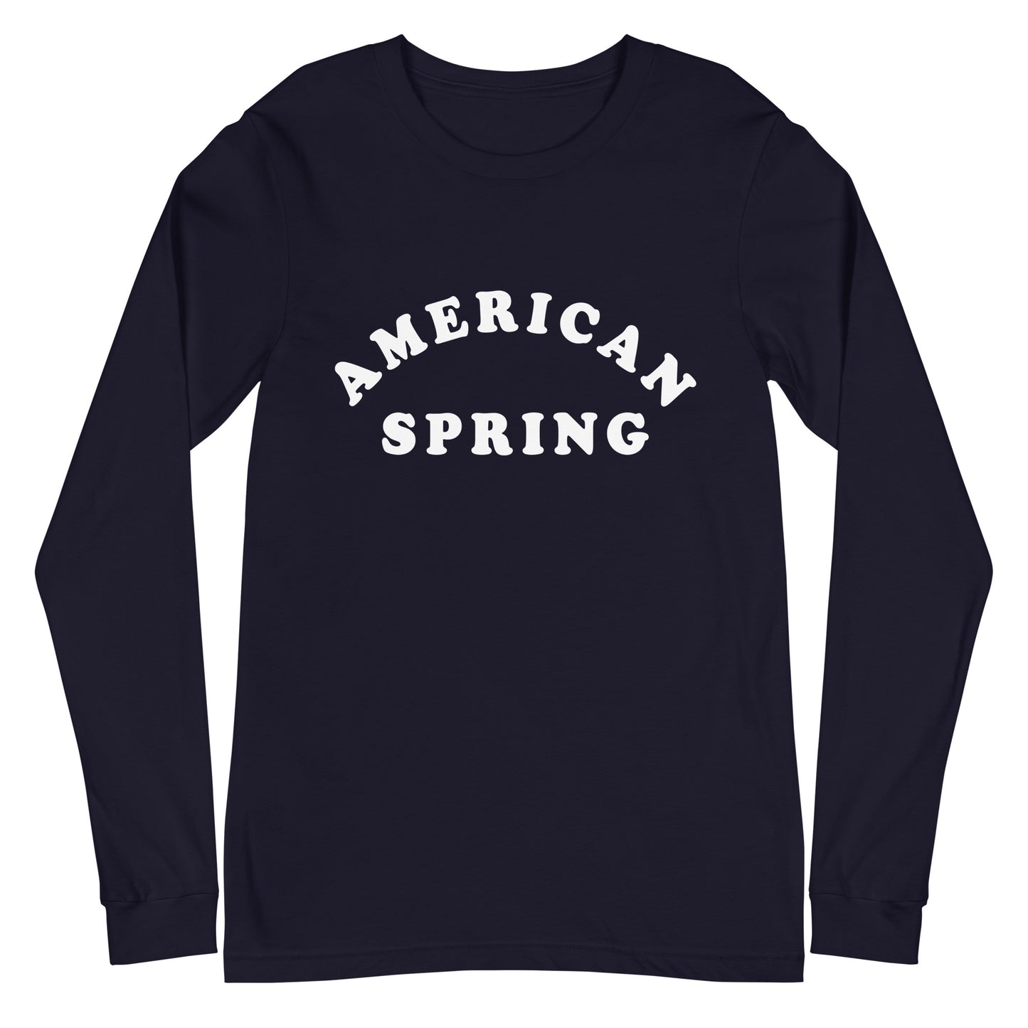 AMERICAN SPRING Brian Wilson The Beach Boys 70s Style Long Sleeve Unisex T-Shirt