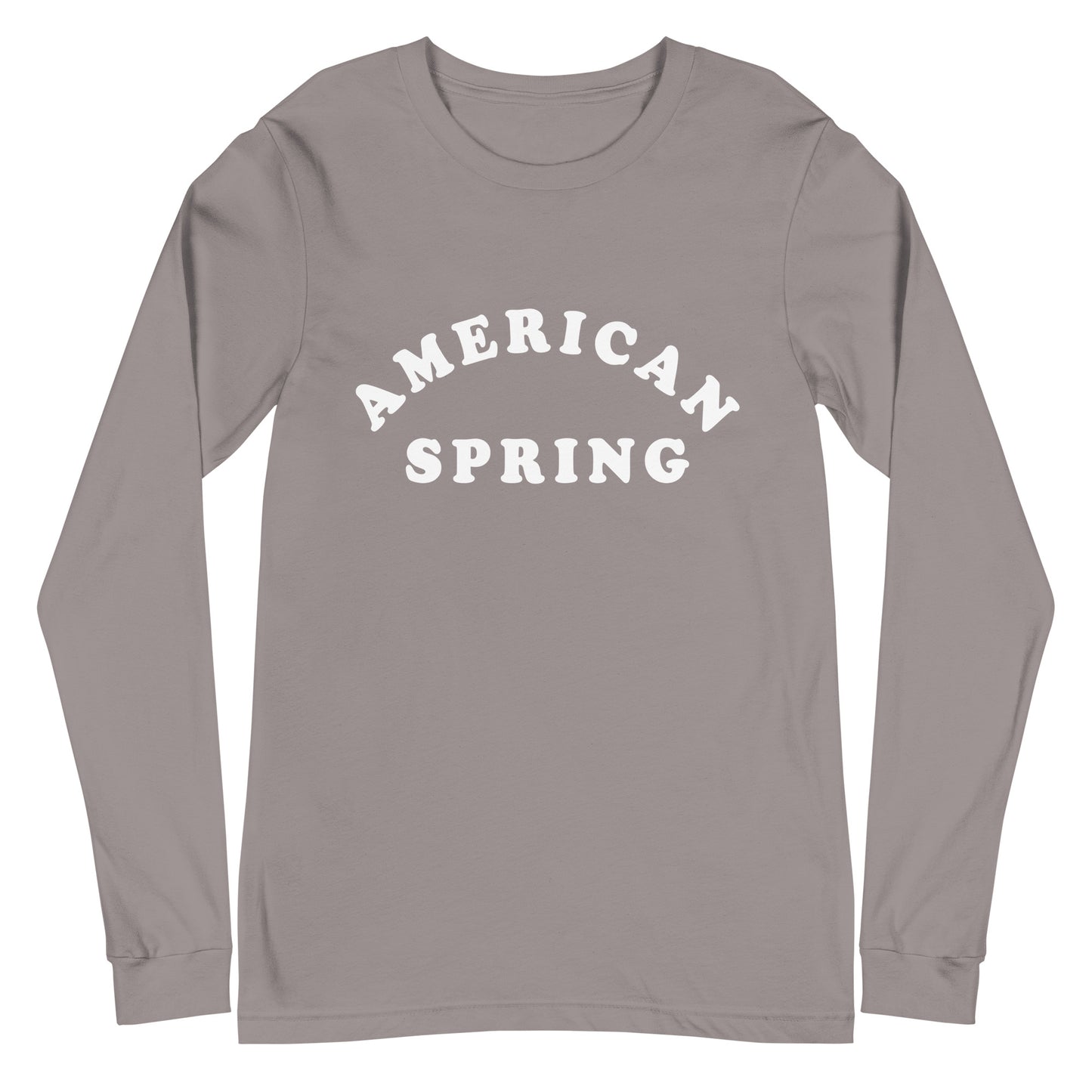 AMERICAN SPRING Brian Wilson The Beach Boys 70s Style Long Sleeve Unisex T-Shirt