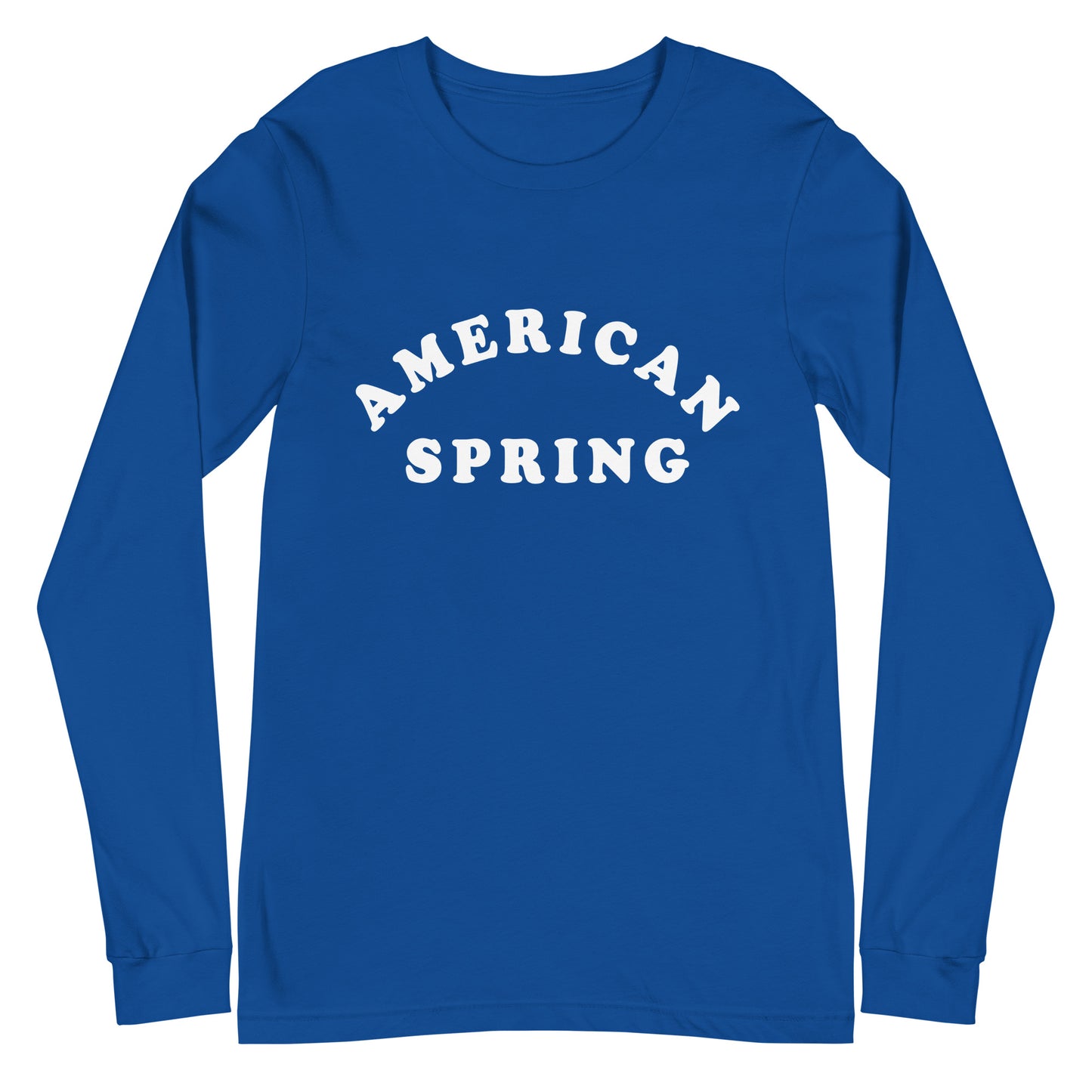 AMERICAN SPRING Brian Wilson The Beach Boys 70s Style Long Sleeve Unisex T-Shirt