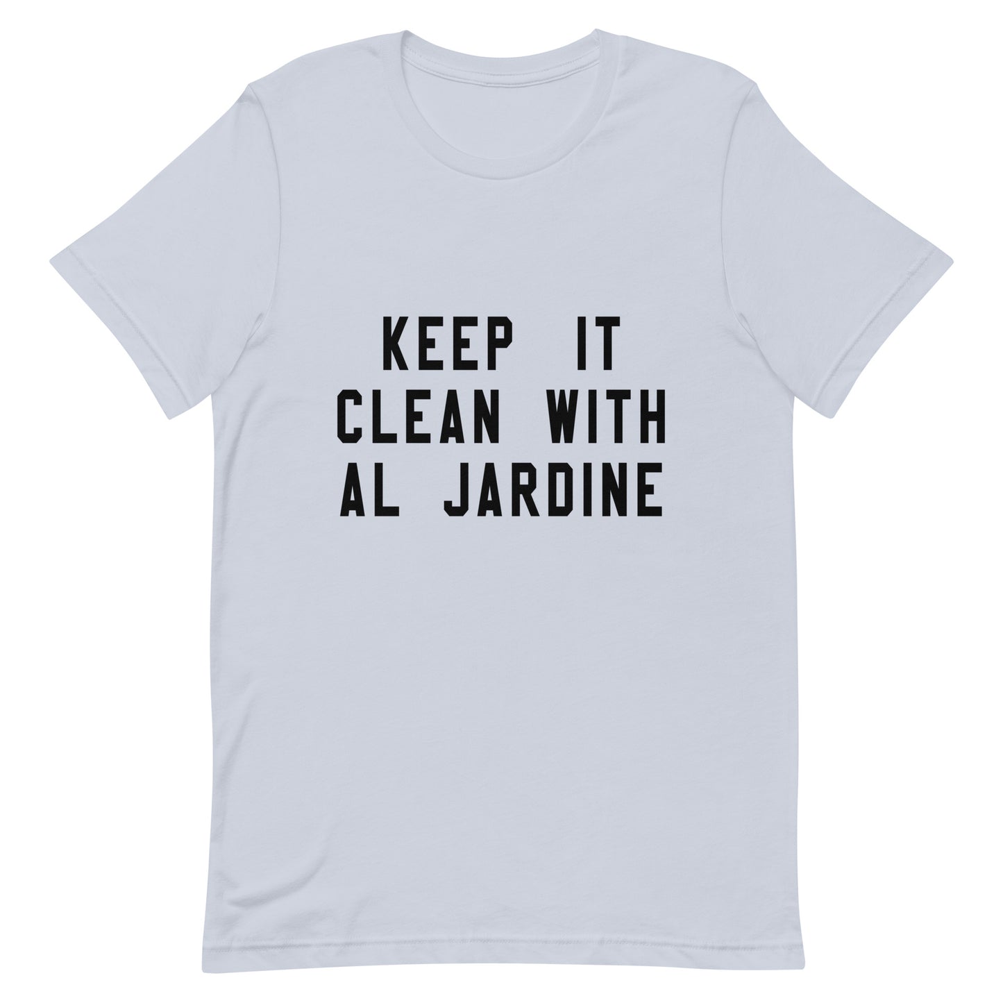 KEEP IT CLEAN WITH AL JARDINE Unisex T-shirt The Beach Boys Replica