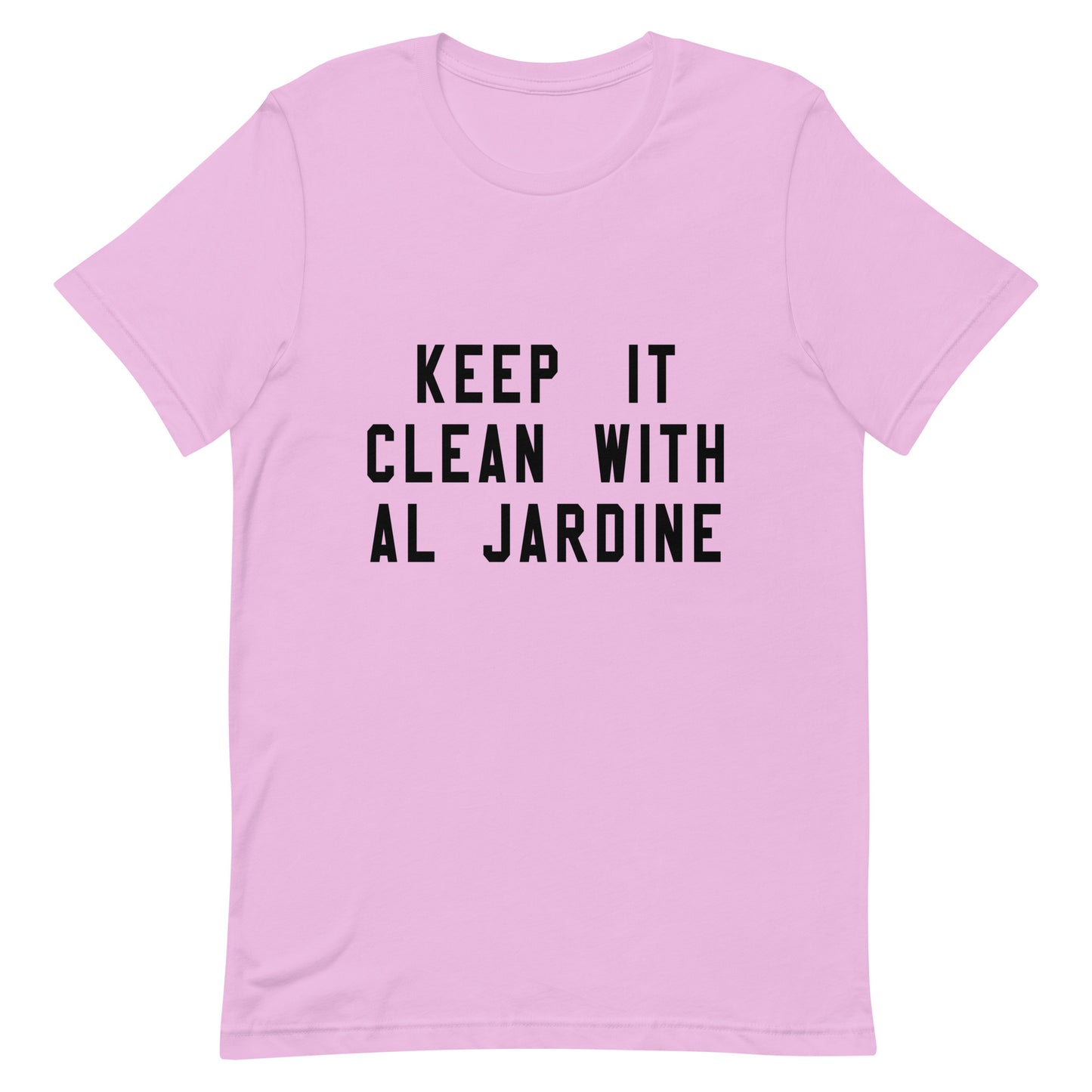 KEEP IT CLEAN WITH AL JARDINE Unisex T-shirt The Beach Boys Replica