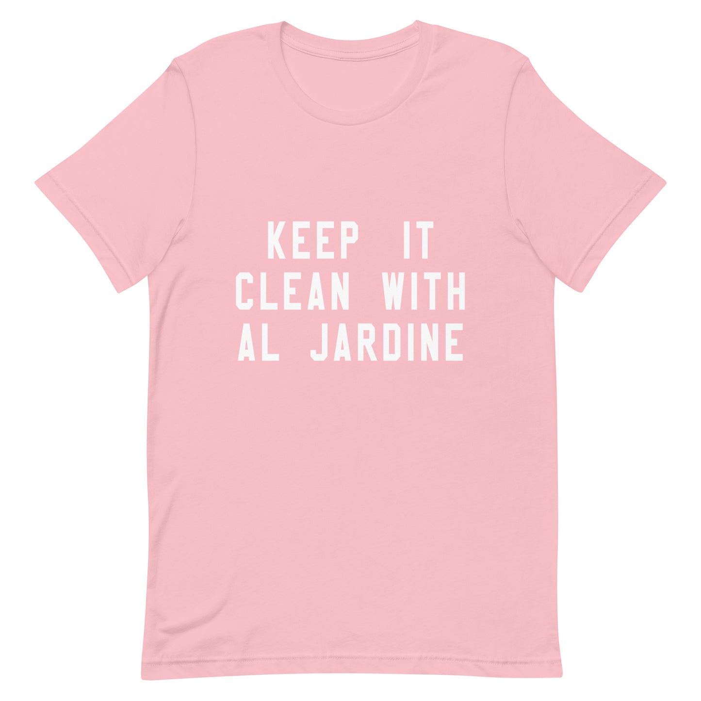 KEEP IT CLEAN WITH AL JARDINE Unisex T-shirt The Beach Boys Replica