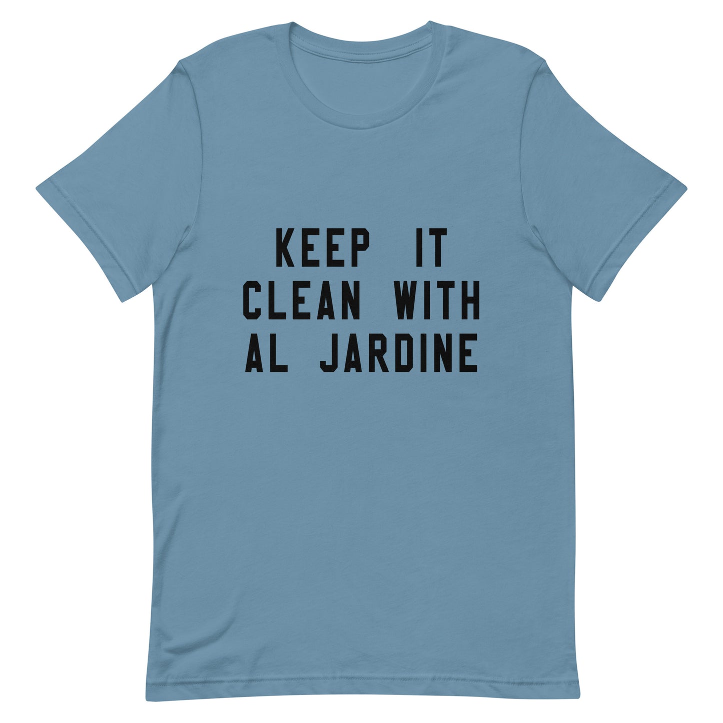 KEEP IT CLEAN WITH AL JARDINE Unisex T-shirt The Beach Boys Replica