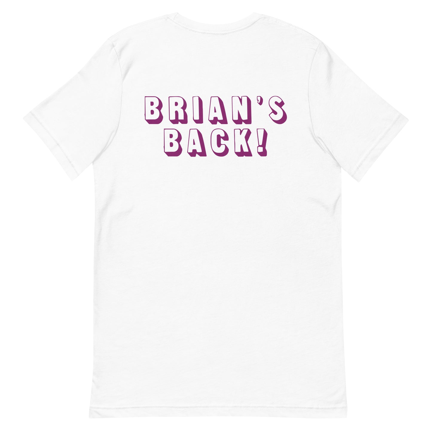 ADULT CHILD BRIAN'S BACK Brian Wilson The Beach Boys Unisex T-shirt