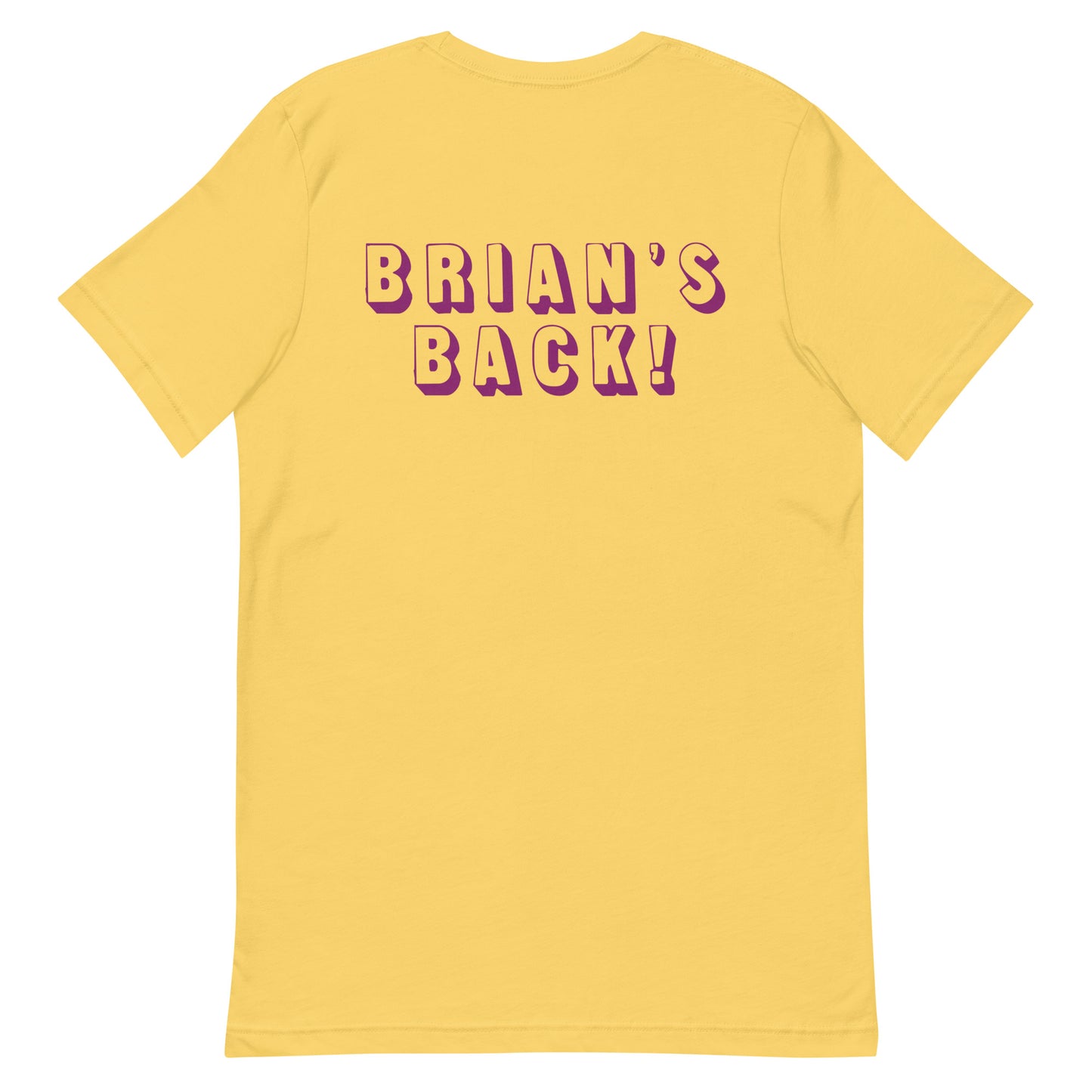 ADULT CHILD BRIAN'S BACK Brian Wilson The Beach Boys Unisex T-shirt